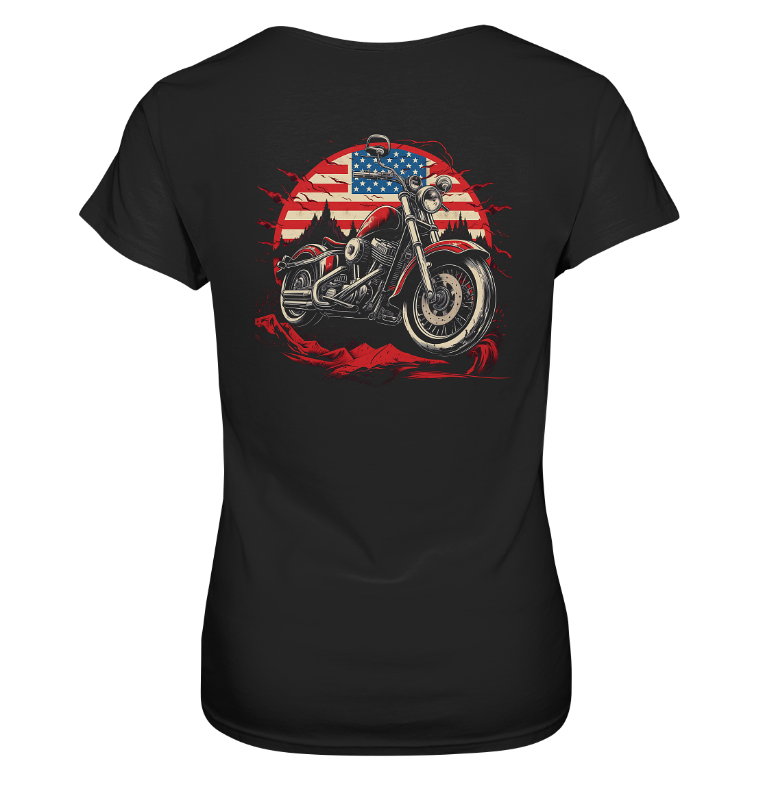 American Biker - Ladies Premium Shirt
