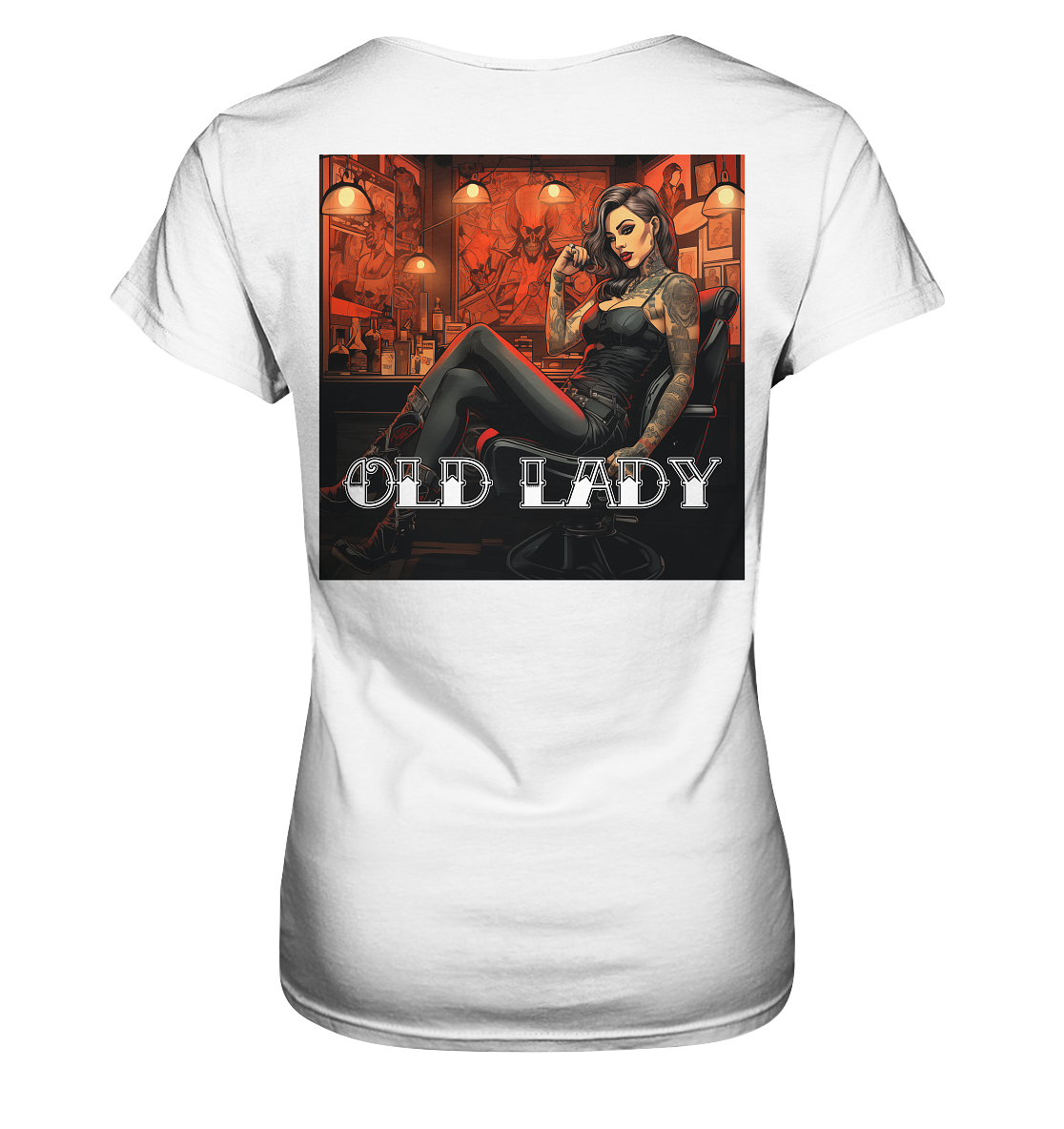Old-Lady - Ladies Premium Shirt