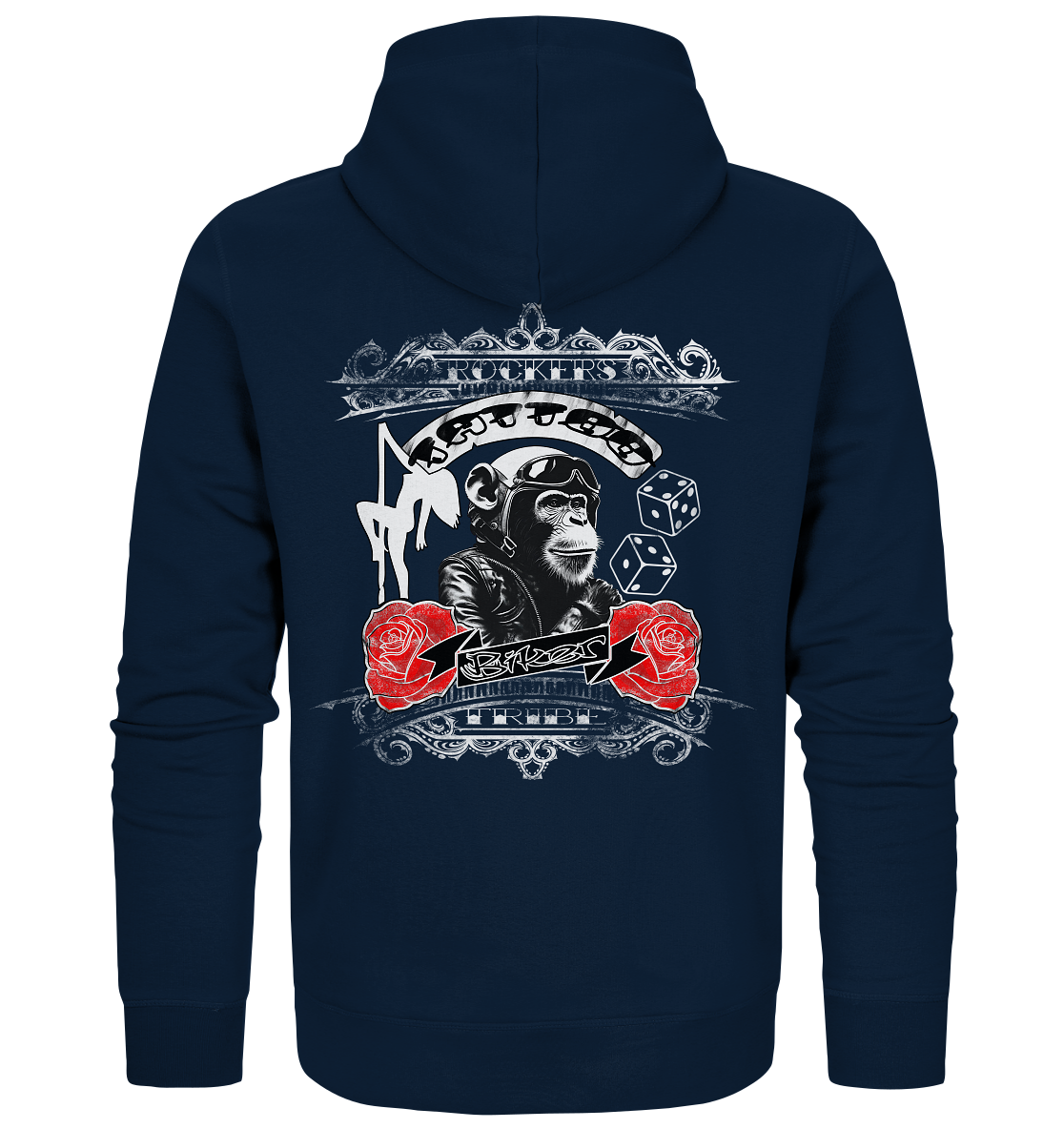 Tattoo Biker - Organic Zipper