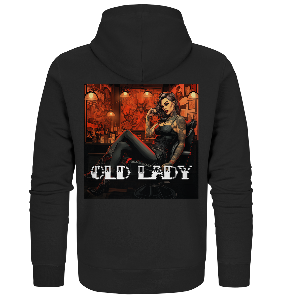 Old-Lady - Organic Zipper
