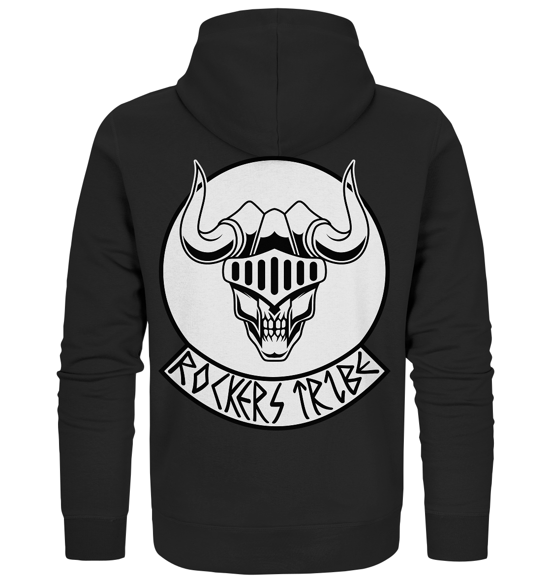 Skull - Organic Zipper