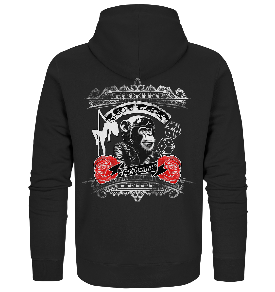 Tattoo Biker - Organic Zipper