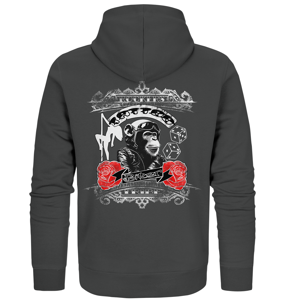 Tattoo Biker - Organic Zipper