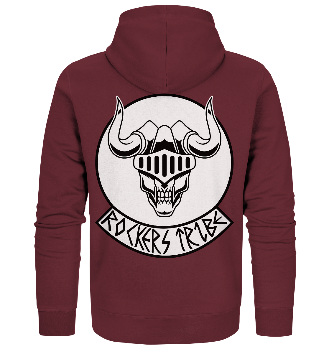 Skull - Organic Zipper