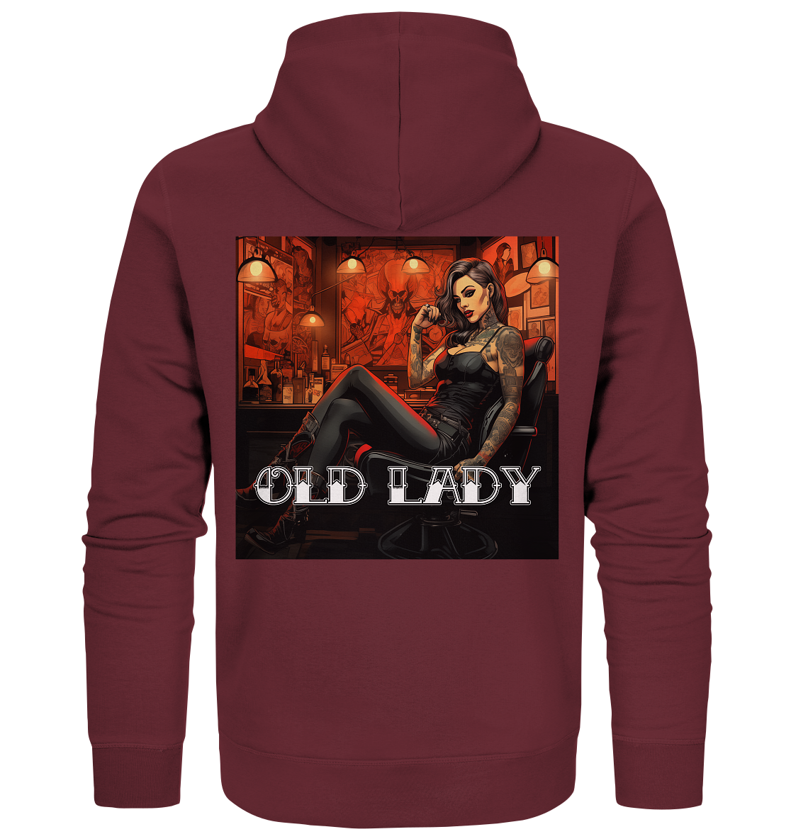Old-Lady - Organic Zipper