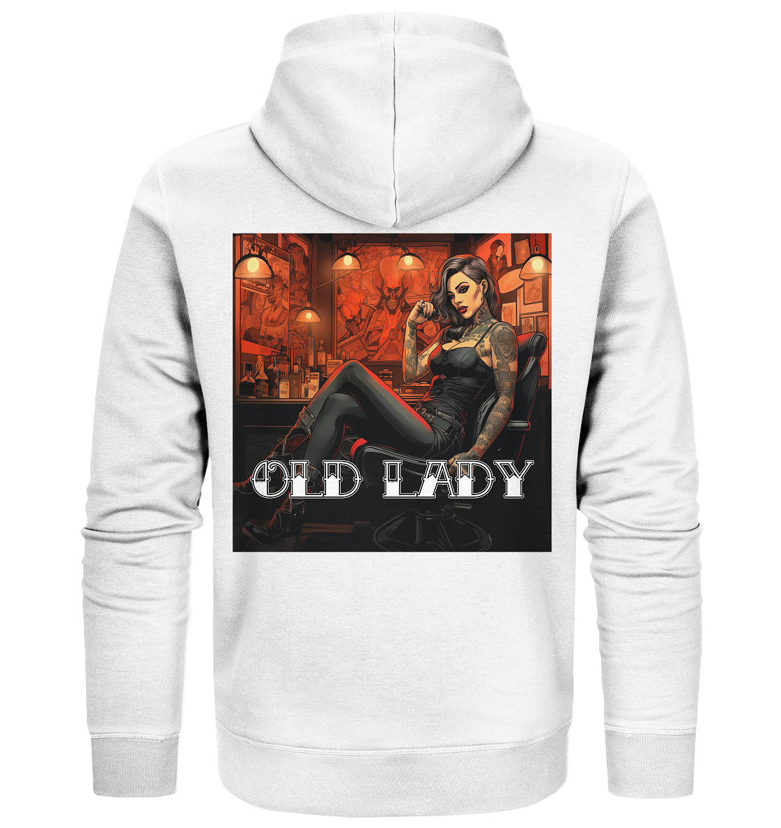 Old-Lady - Organic Zipper