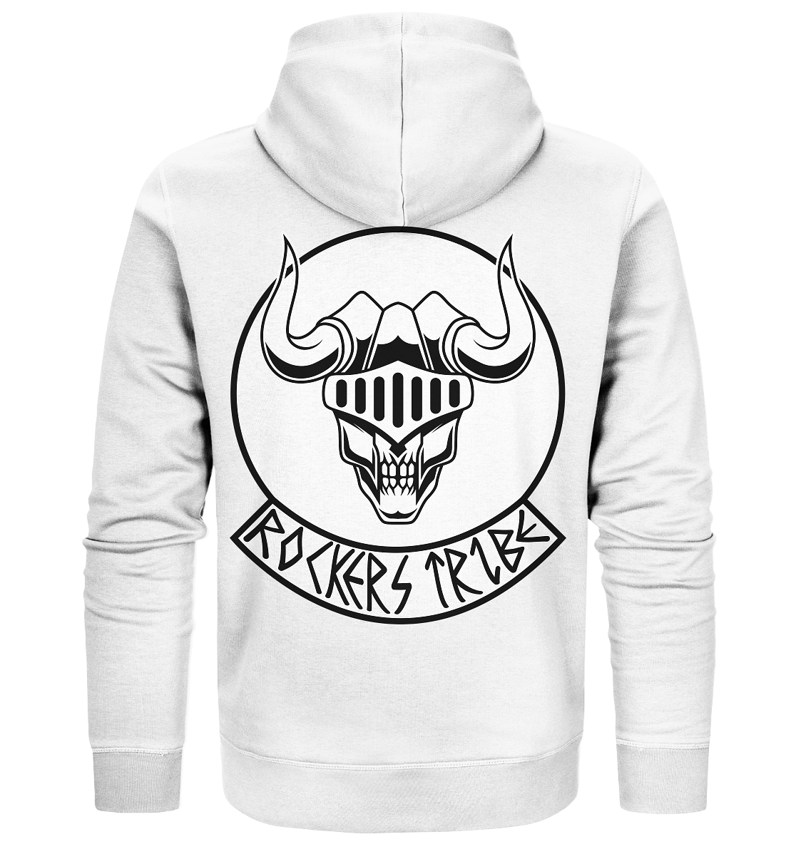 Skull - Organic Zipper