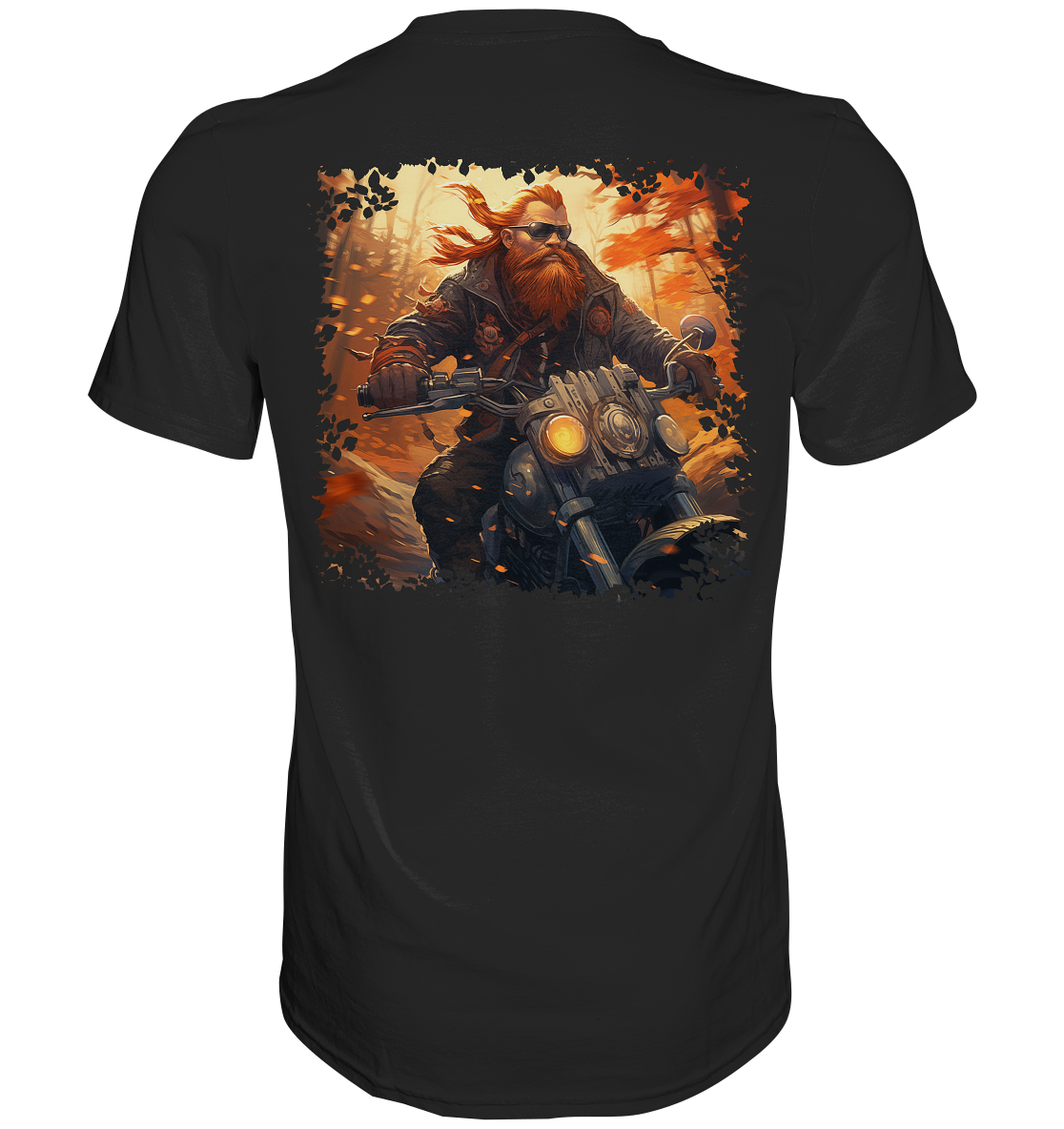 Viking Biker - Premium Shirt