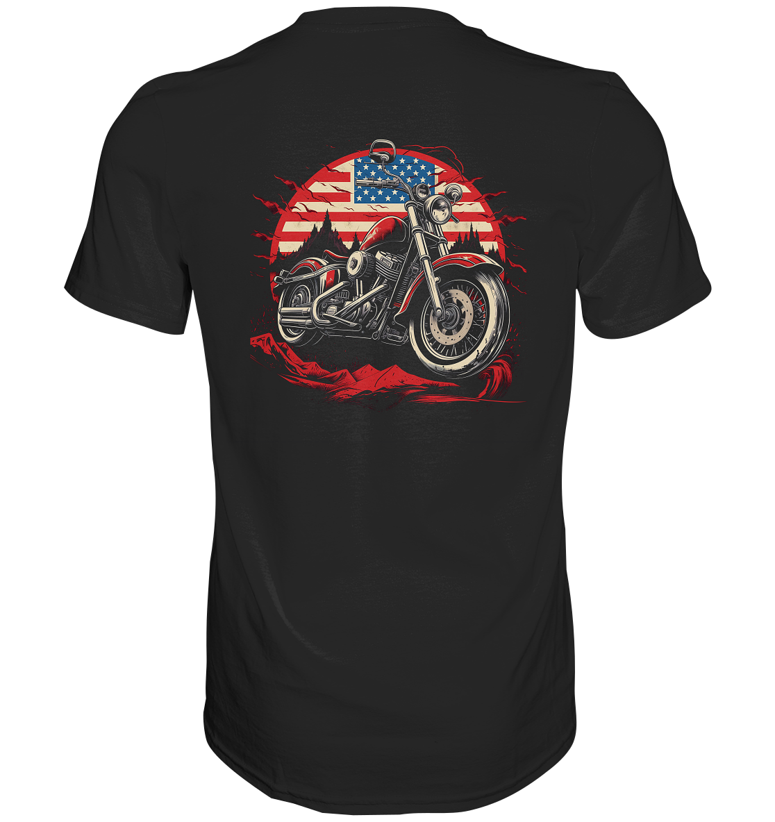 American Biker - Premium Shirt