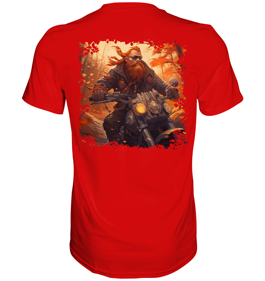 Viking Biker - Premium Shirt