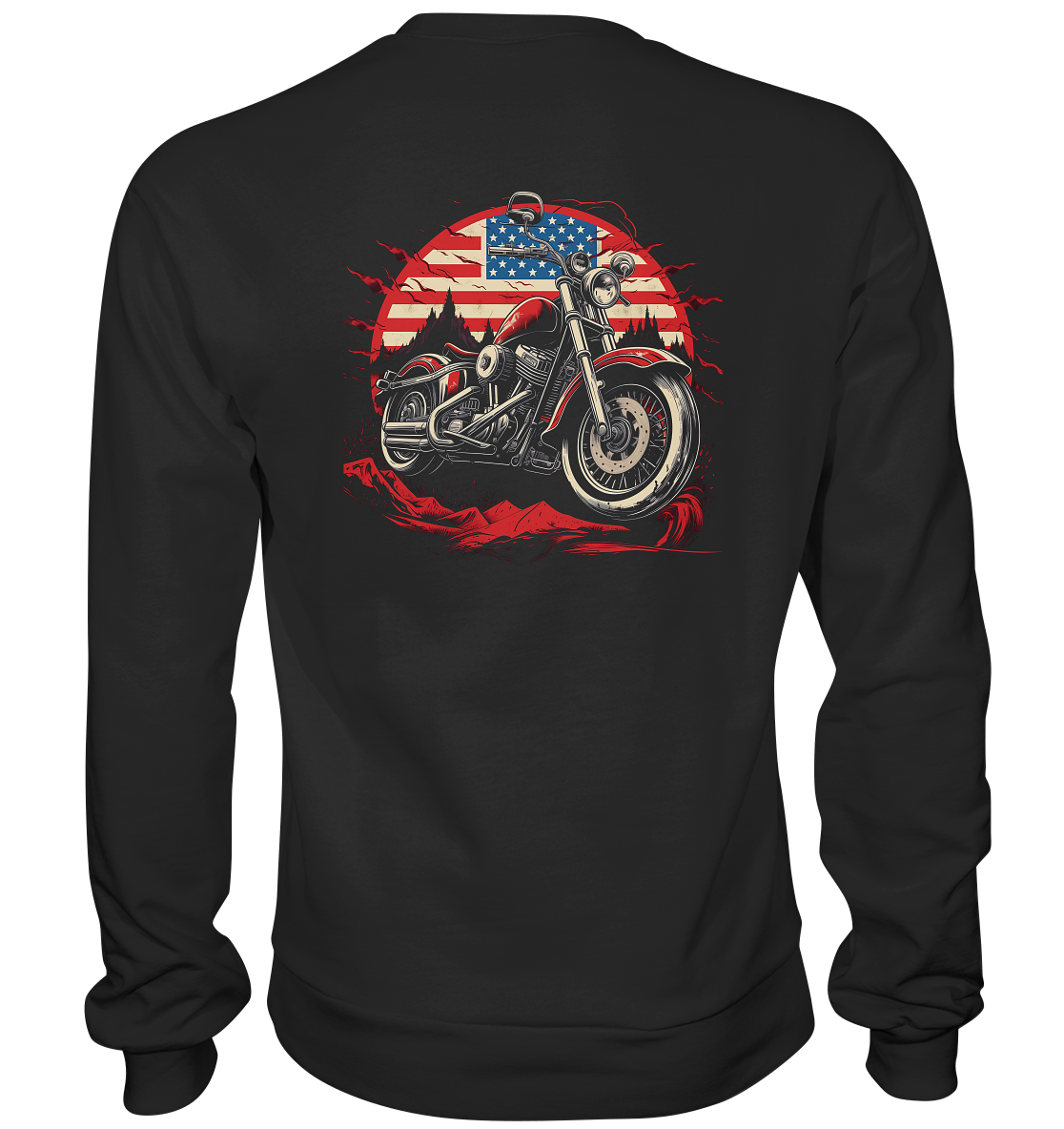 American Biker - Premium Sweatshirt