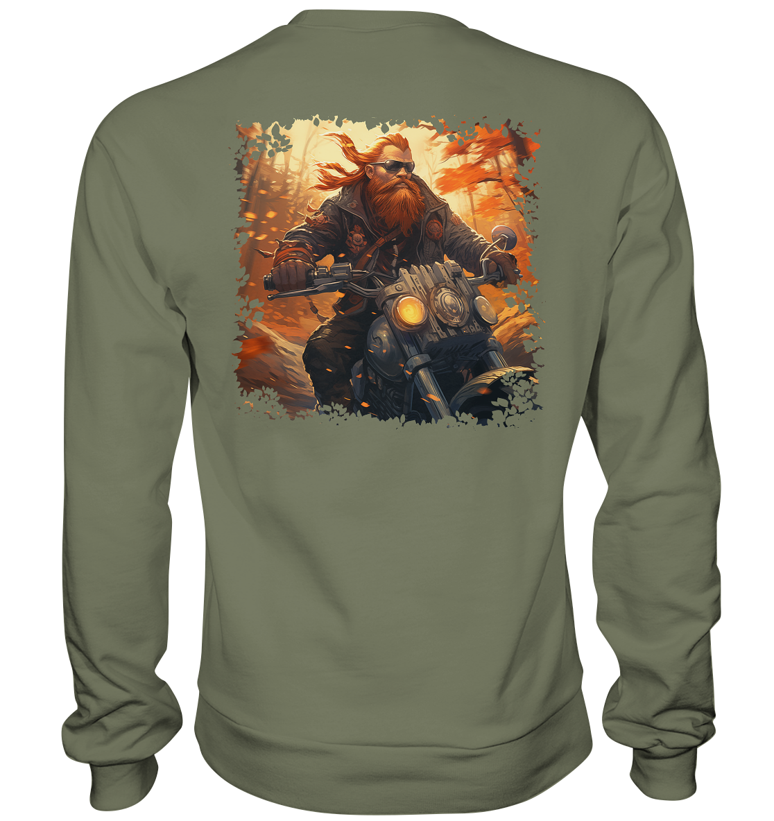 Viking Biker - Premium Sweatshirt