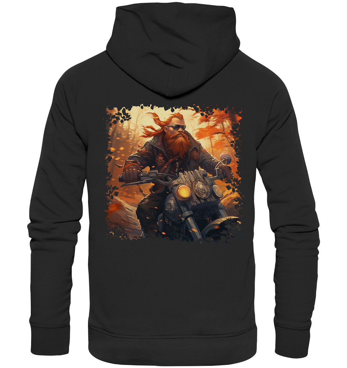 Viking Biker - Premium Unisex Hoodie