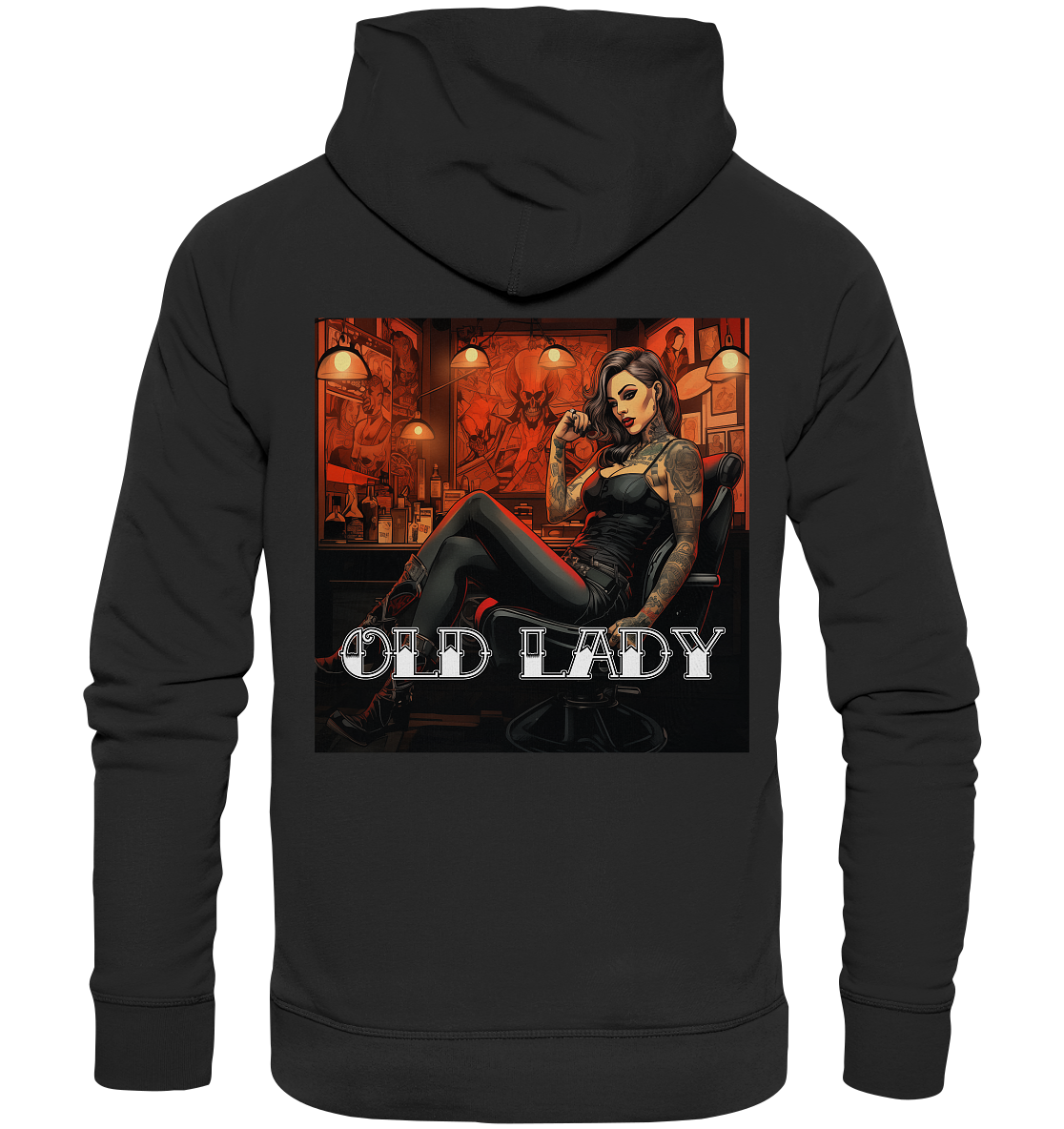 Old-Lady - Premium Unisex Hoodie