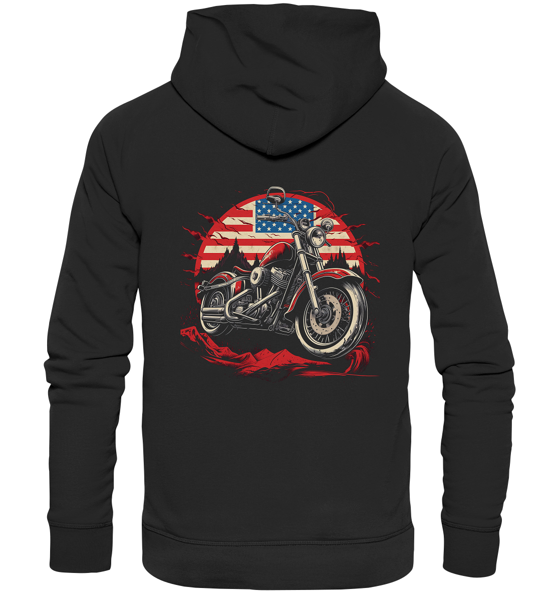 American Biker - Premium Unisex Hoodie