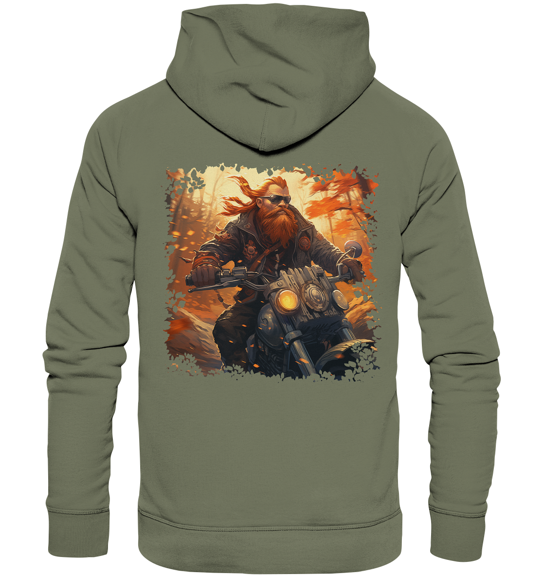 Viking Biker - Premium Unisex Hoodie