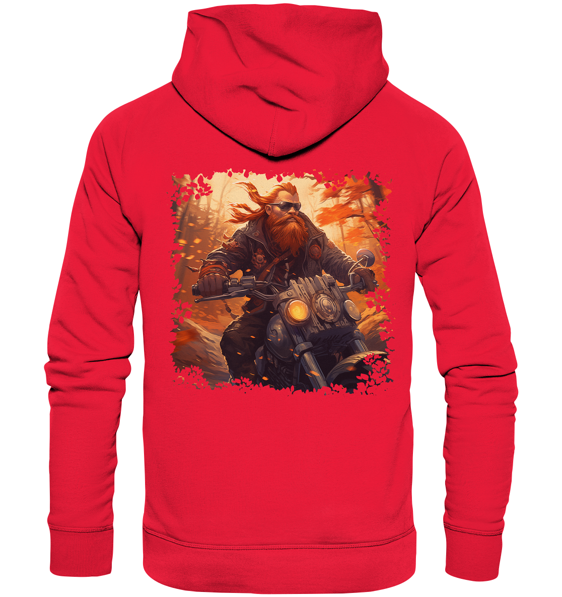 Viking Biker - Premium Unisex Hoodie