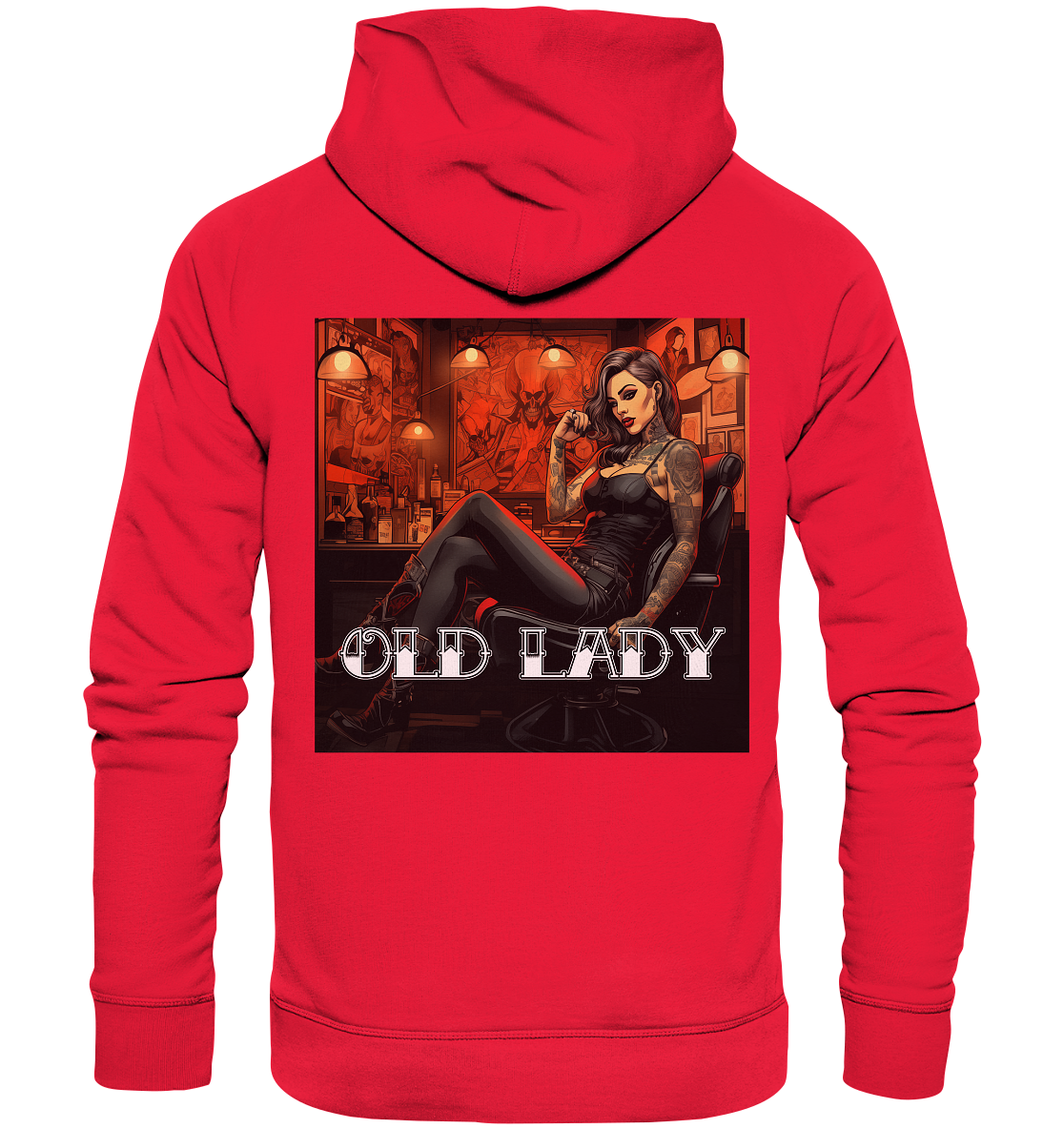 Old-Lady - Premium Unisex Hoodie