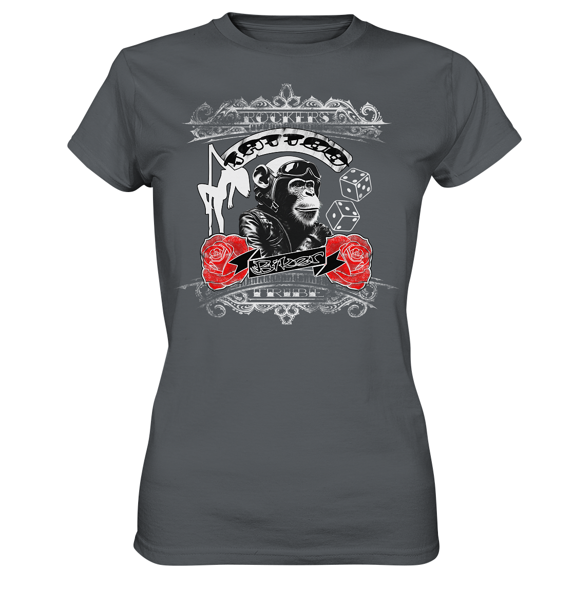 Tattoo Biker - Ladies Premium Shirt