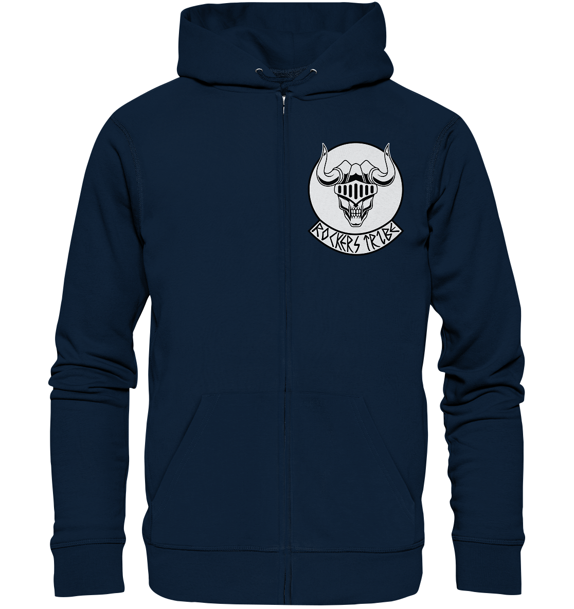 Skull - Organic Zipper