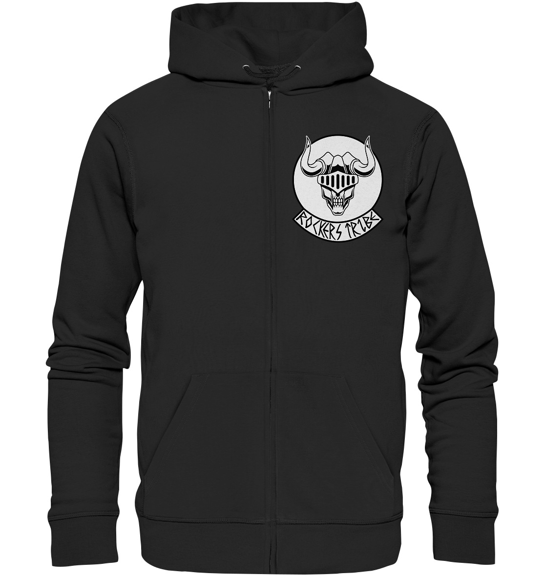Skull - Organic Zipper