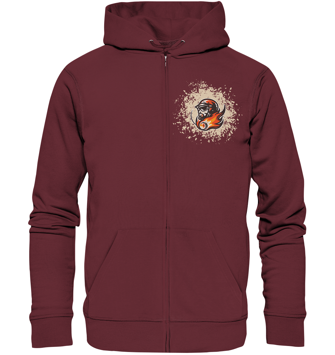 On Fire - Organic Zipper