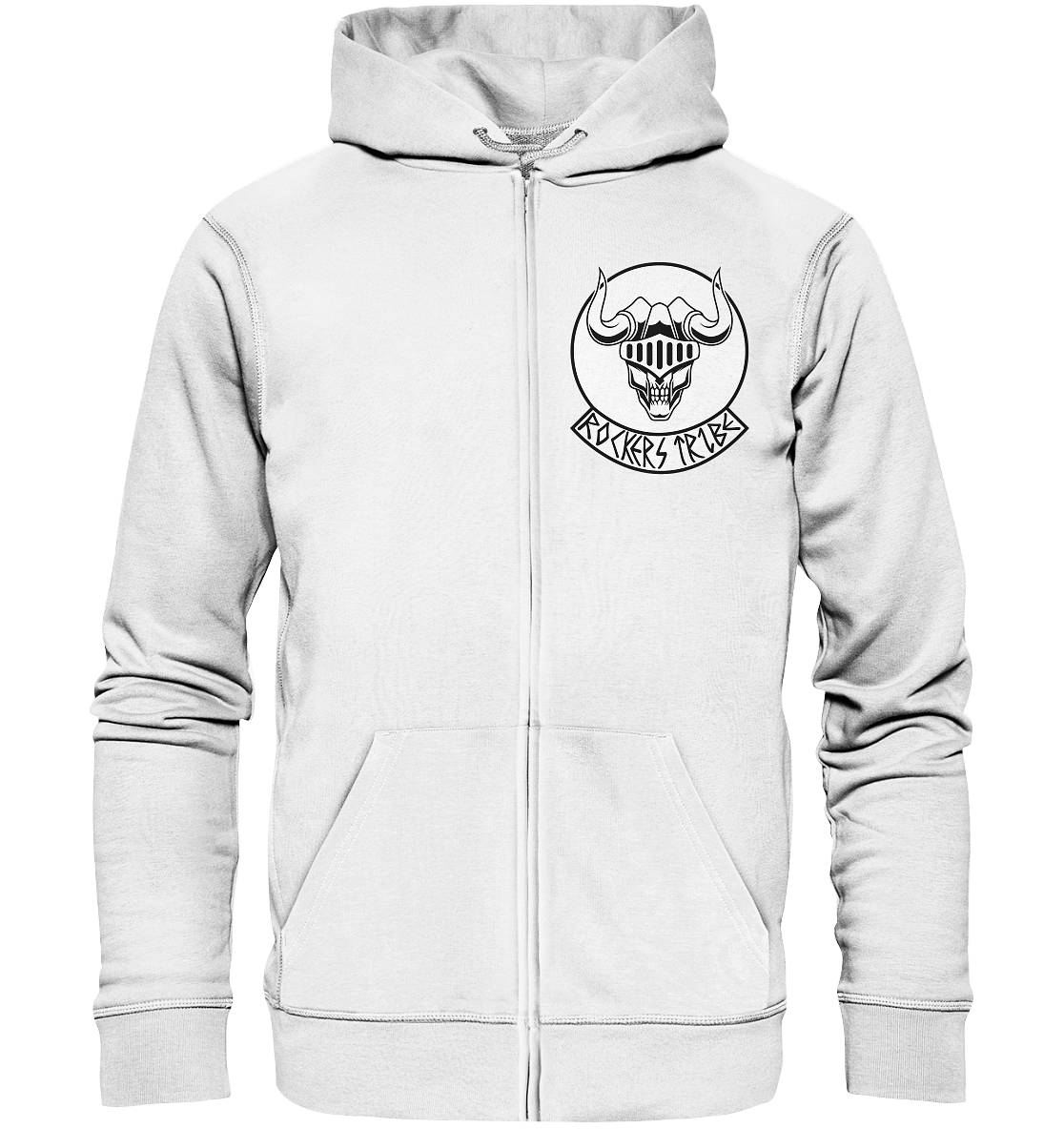 Skull - Organic Zipper