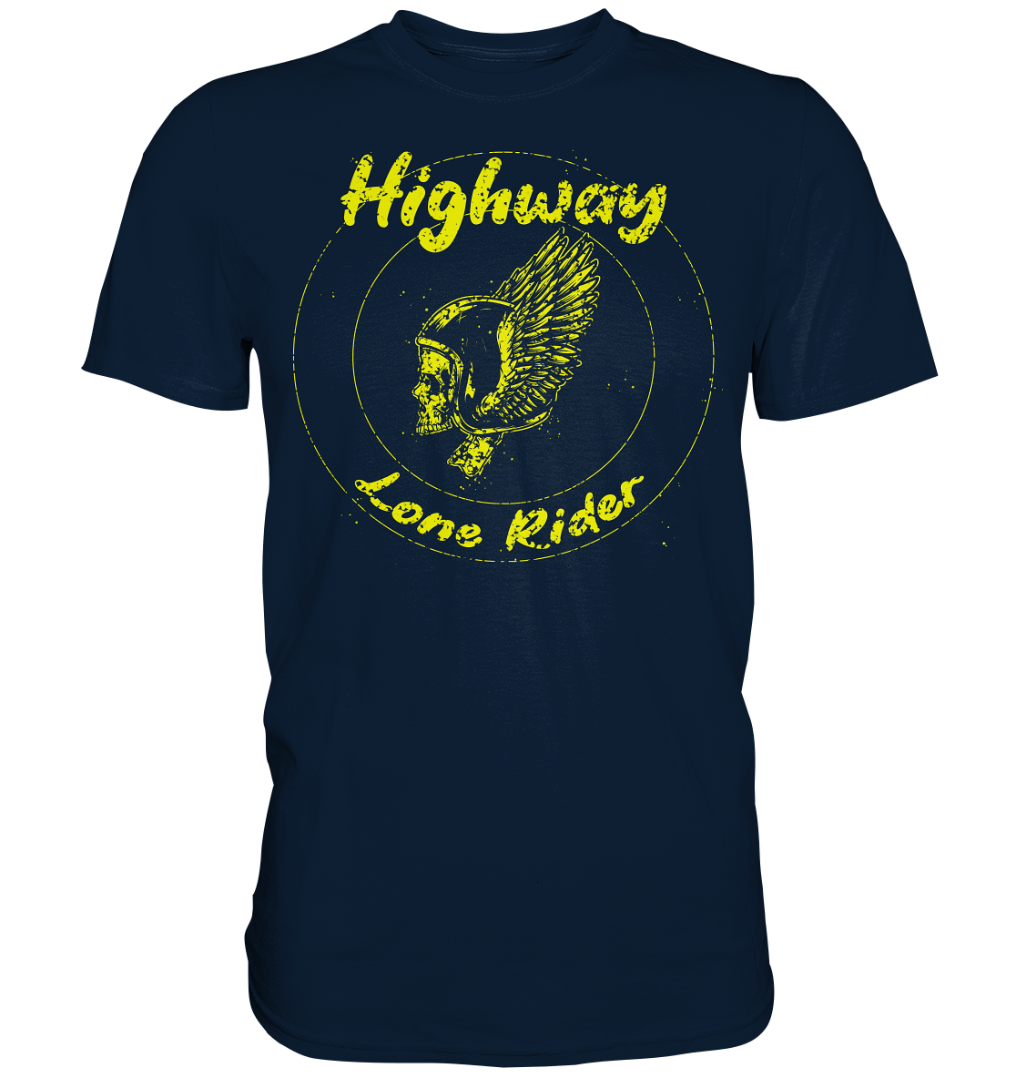 Lone Rider - Premium Shirt