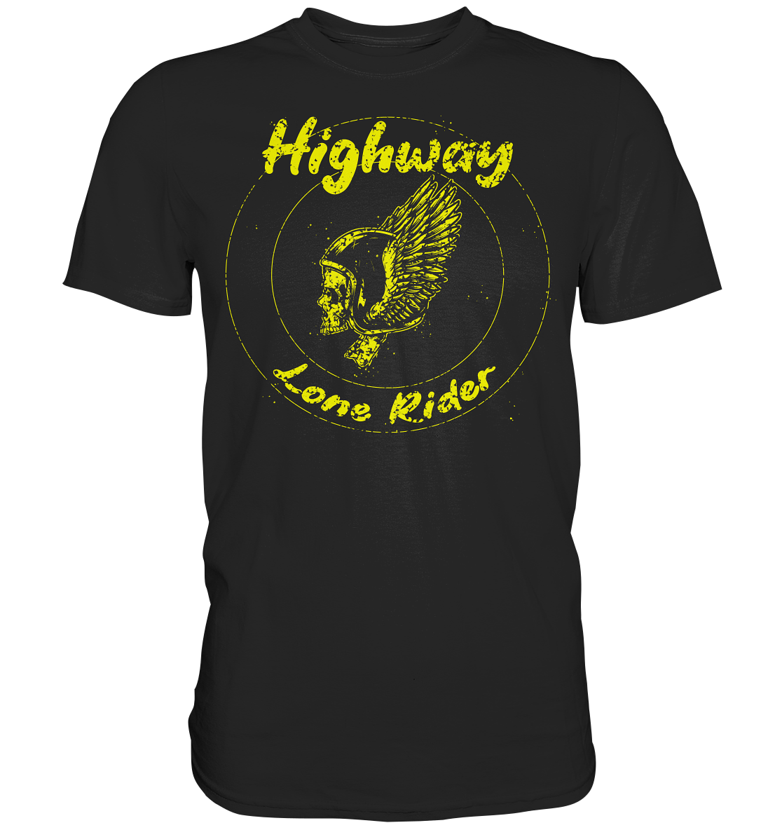Lone Rider - Premium Shirt