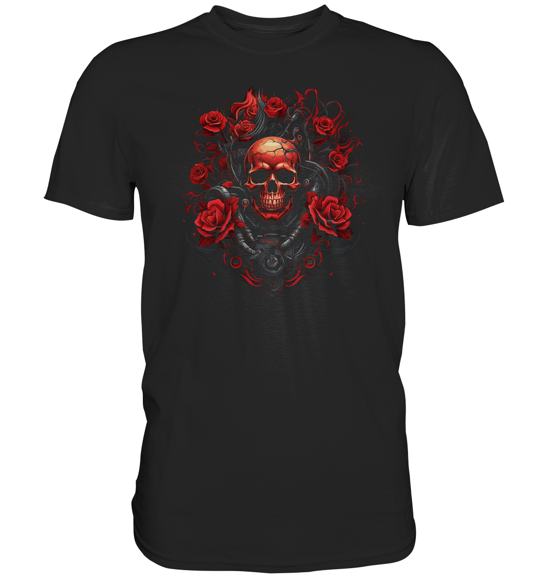 Skull n' Roses - Premium Shirt