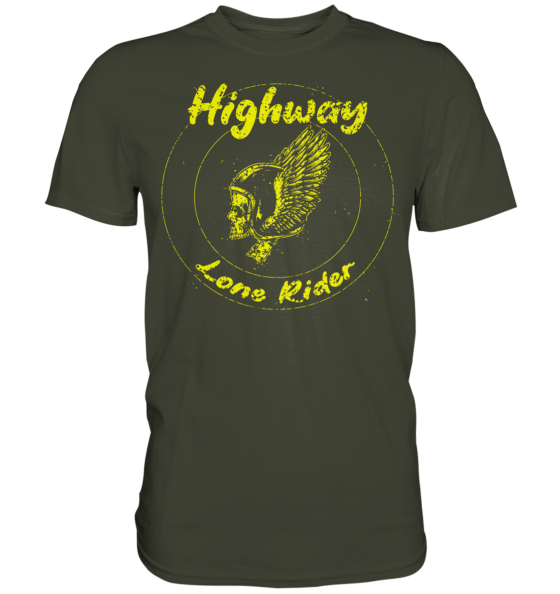 Lone Rider - Premium Shirt