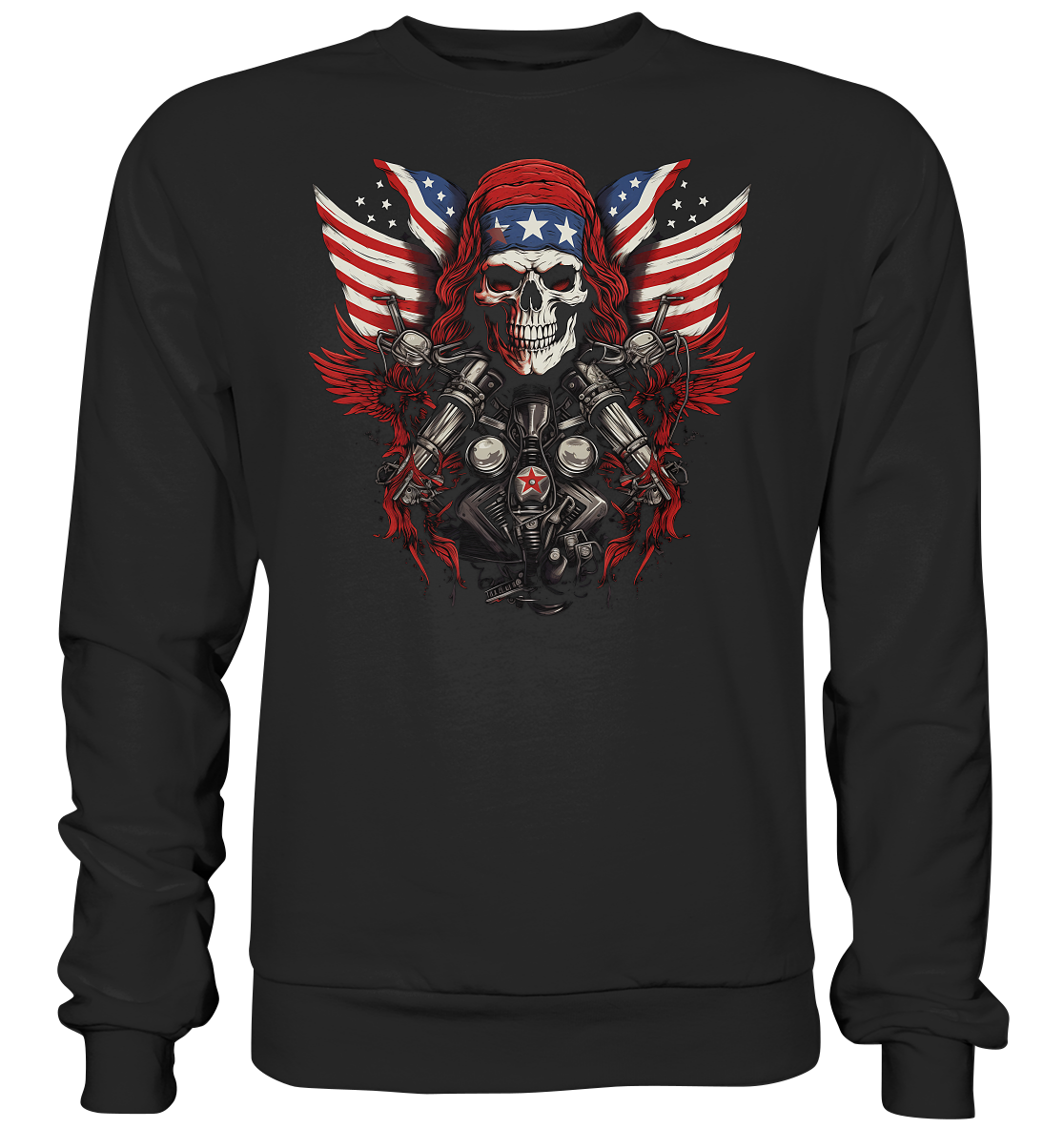American Biker - Premium Sweatshirt