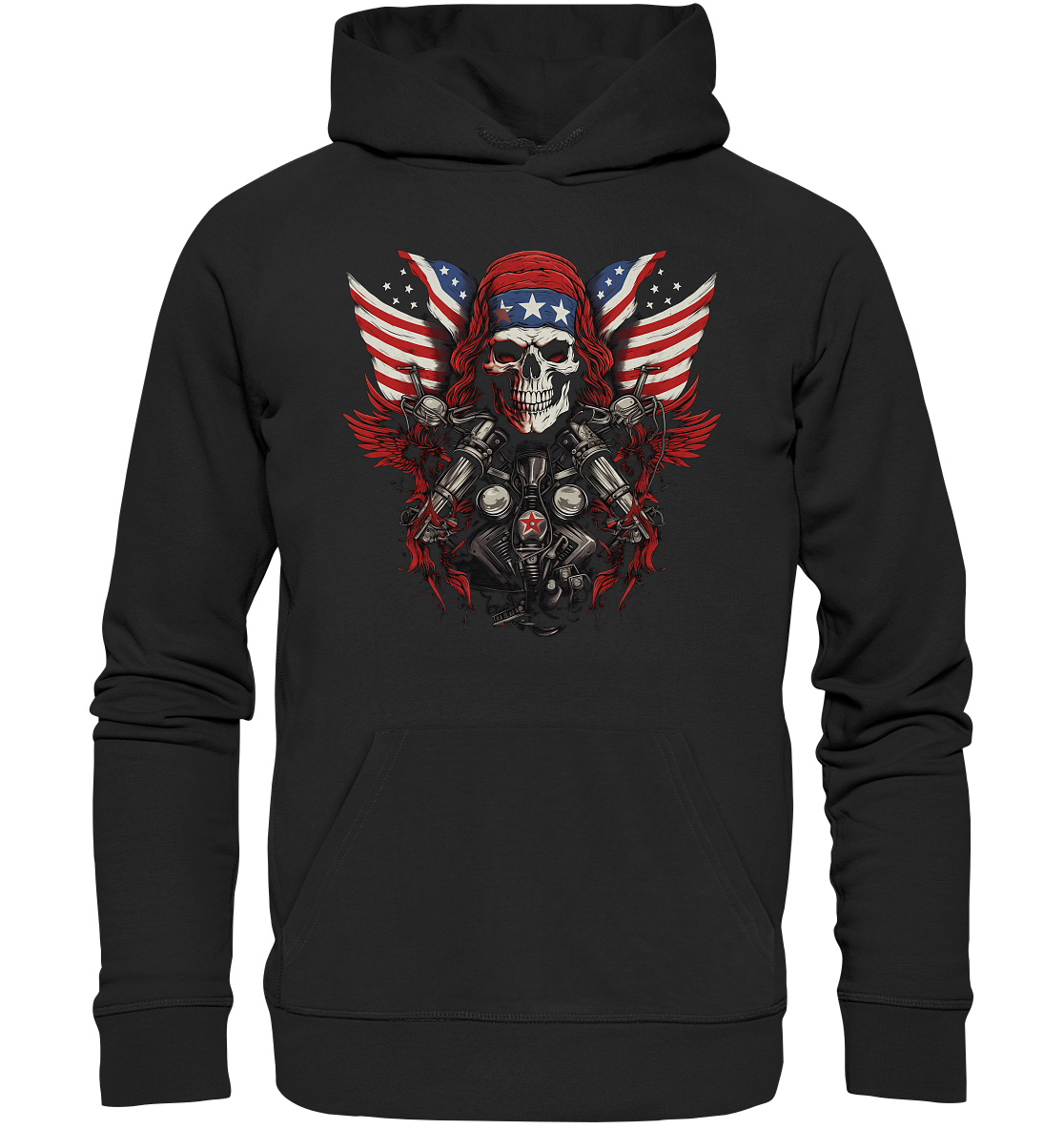 American Biker - Premium Unisex Hoodie
