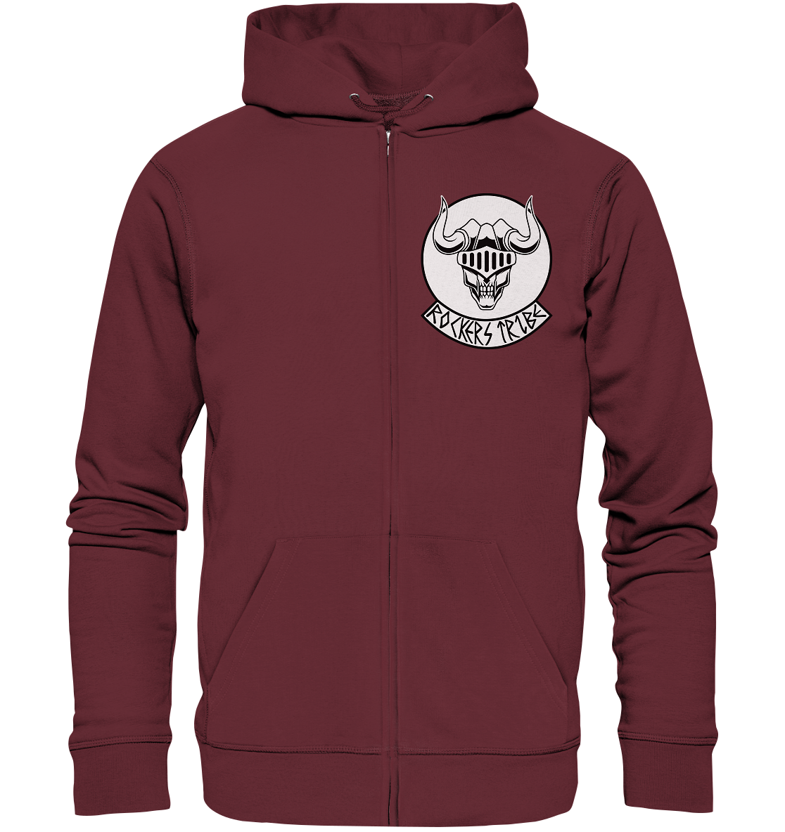 Skull - Organic Zipper